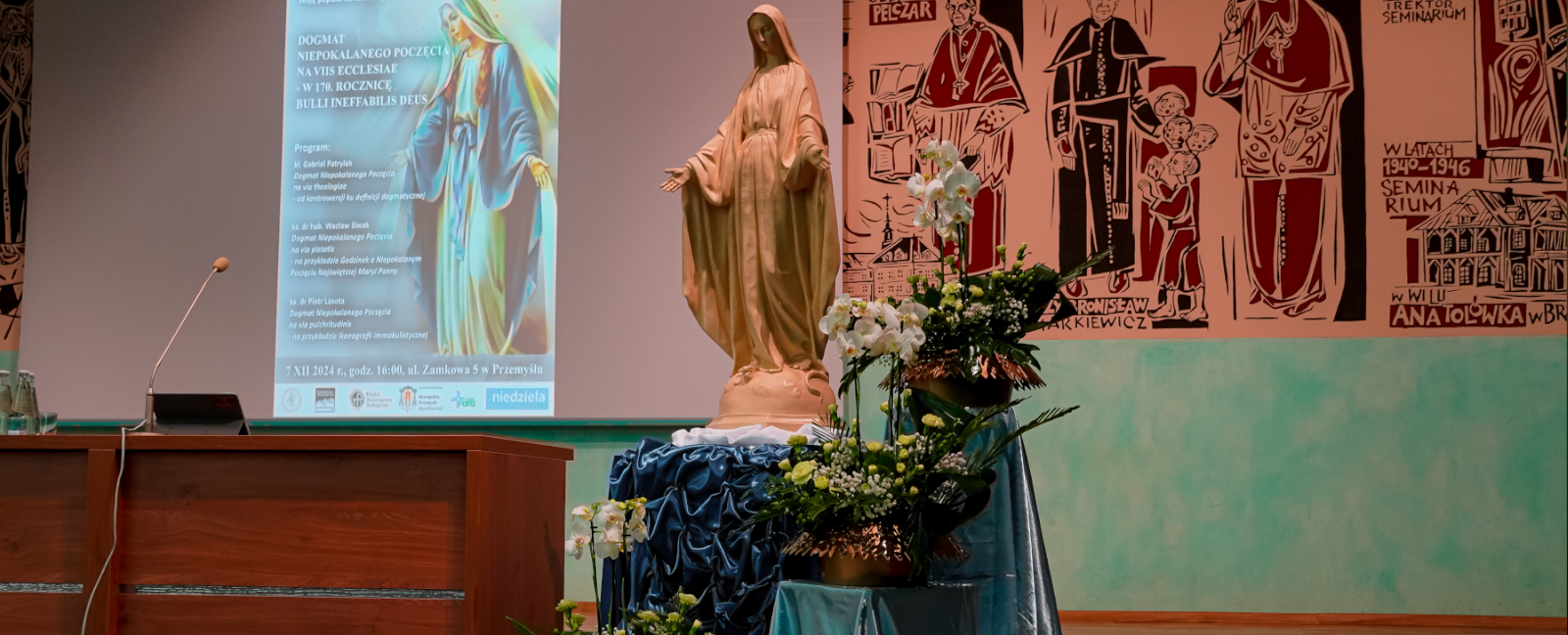 Zdjęcie z Fotorelacja: Zakończenia Nowenny przed Uroczystością Niepokalanego Poczęcia Najświętszej Maryi Panny - sesja popularnonaukowa