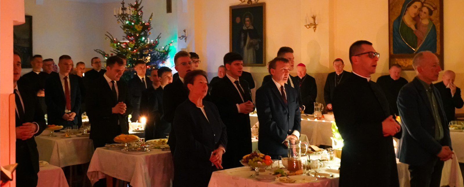 Zdjęcie z Wigilii Seminaryjnej 2024