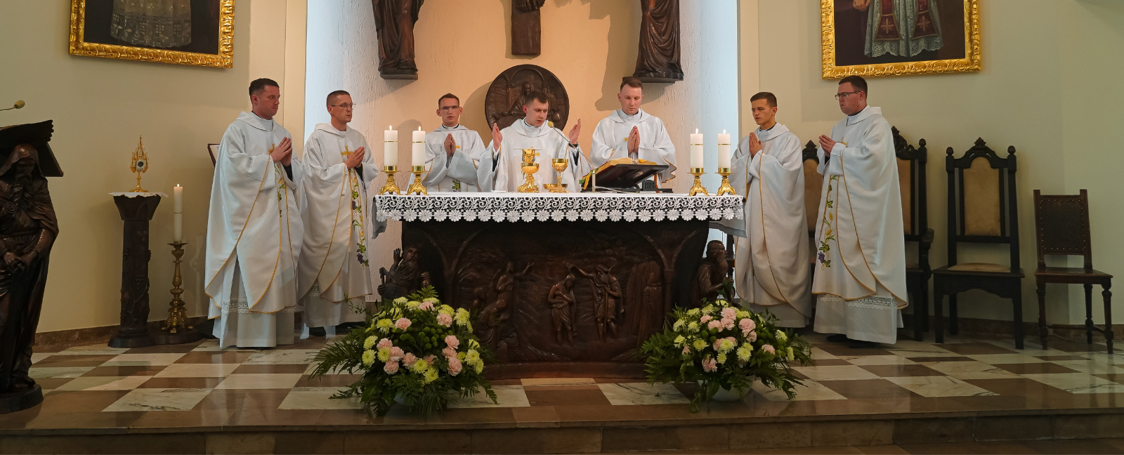 Fotorelacja: Msza prymicyjna we wspólnocie WSD