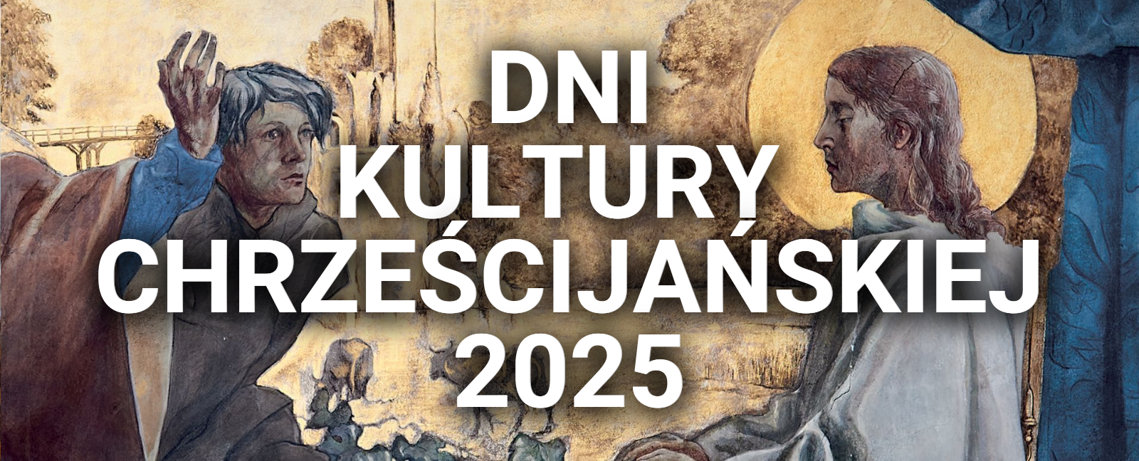 Grafika z napisem: Dni kultury chrześcijańskiej 2025