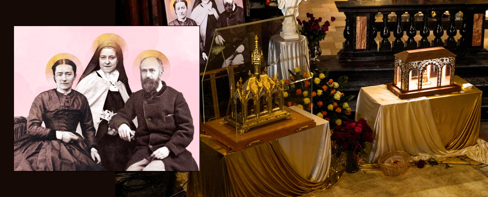 Peregrynacja relikwii św. Teresy od Dzieciątka Jezus i św. Zelii i Ludwika Martin