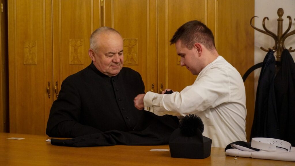Fotorelacja: „Obłóczyny braci z kursu III” w WSD w Przemyślu