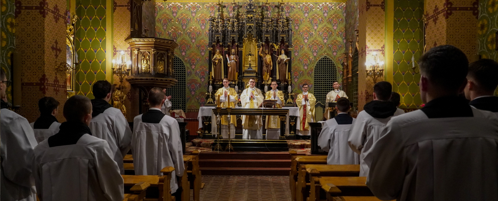 Wizyta kleryków WSD w Przemyślu u Sióstr Karmelitanek Bosych