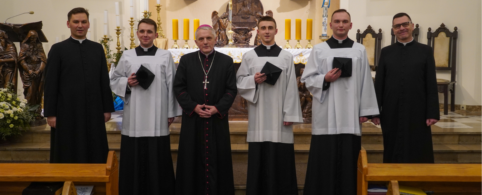 „Obłóczyny braci z kursu III” w WSD w Przemyślu