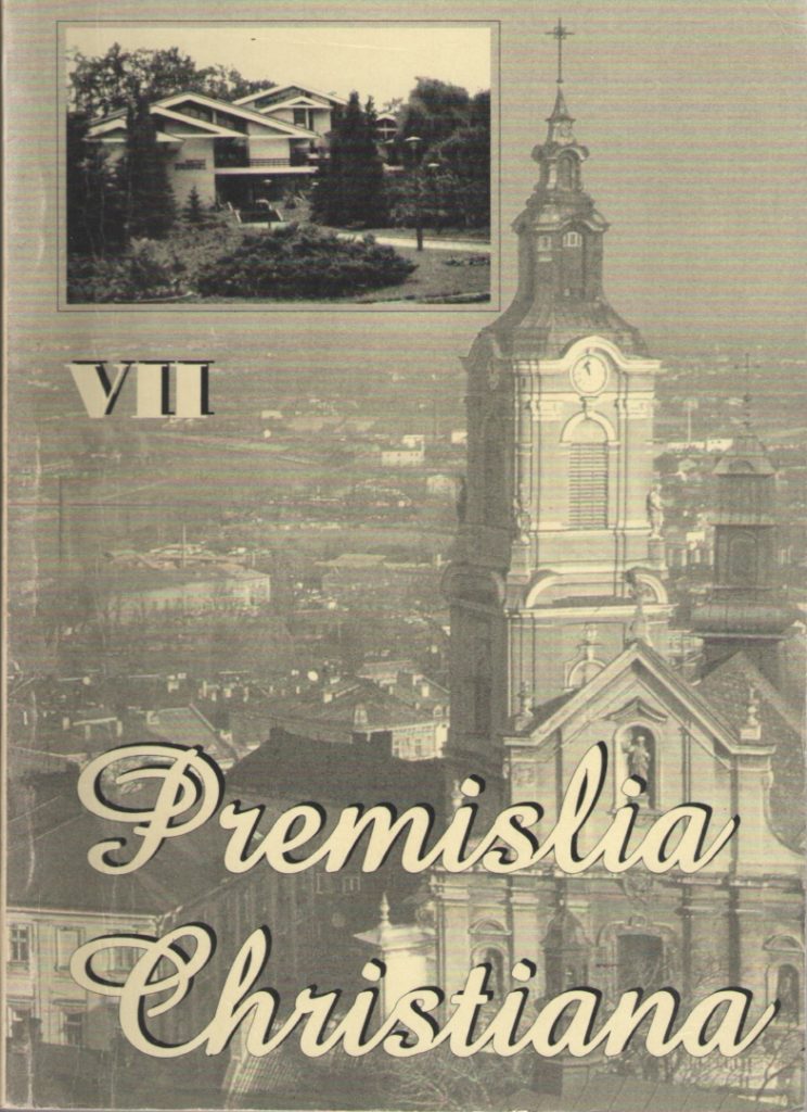 Premislia Christiana - tom VII
