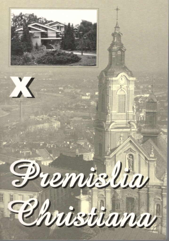 Premislia Christiana - tom X