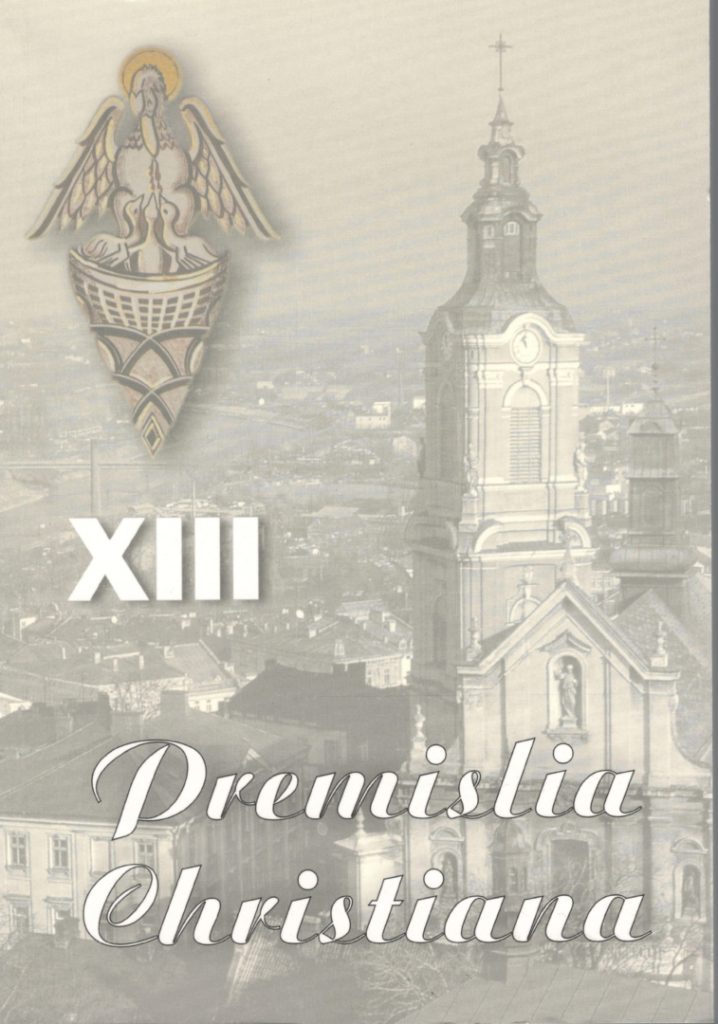 Premislia Christiana - tom XIII