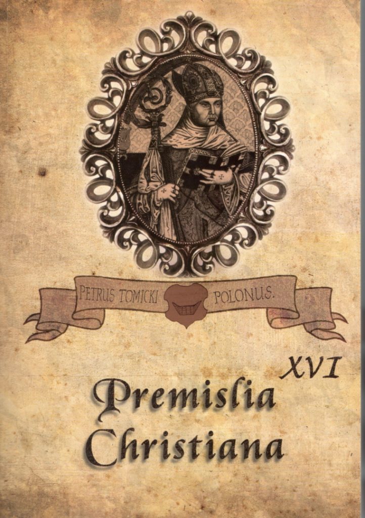 Premislia Christiana - tom XVI
